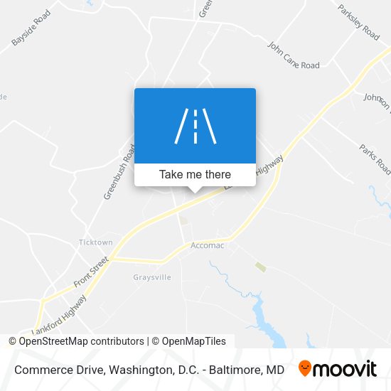 Commerce Drive map