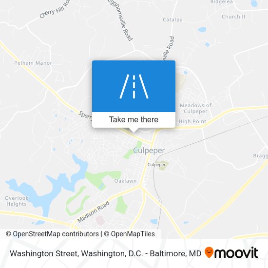 Mapa de Washington Street