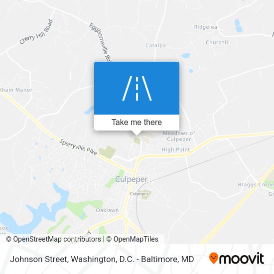Mapa de Johnson Street