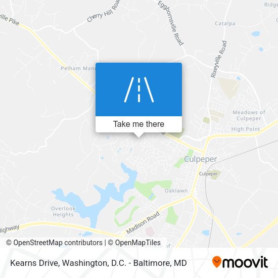 Kearns Drive map