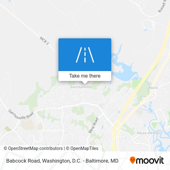 Babcock Road map