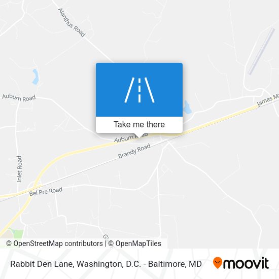 Mapa de Rabbit Den Lane
