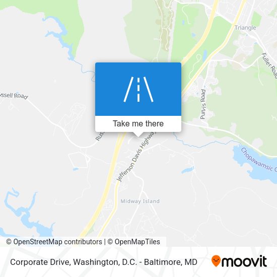Corporate Drive map