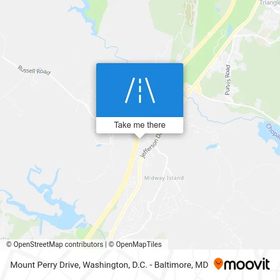 Mount Perry Drive map