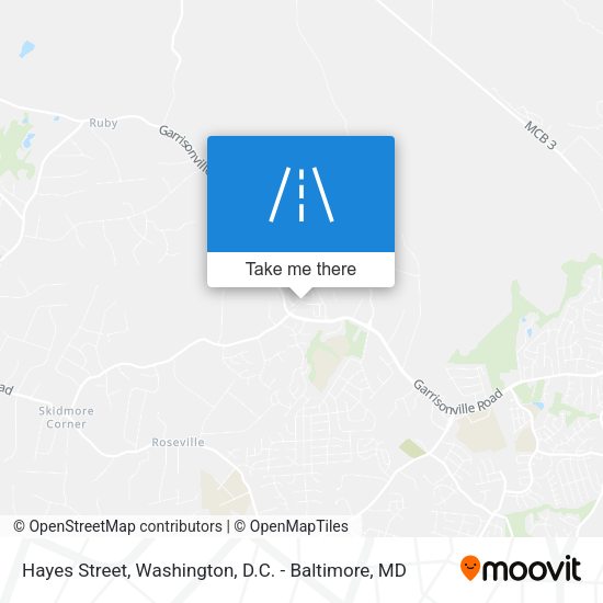 Mapa de Hayes Street