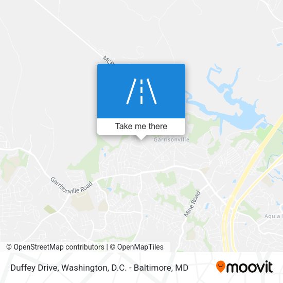 Duffey Drive map
