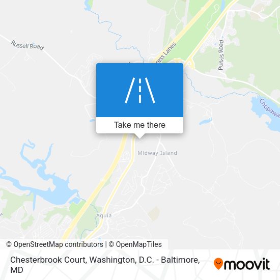 Mapa de Chesterbrook Court