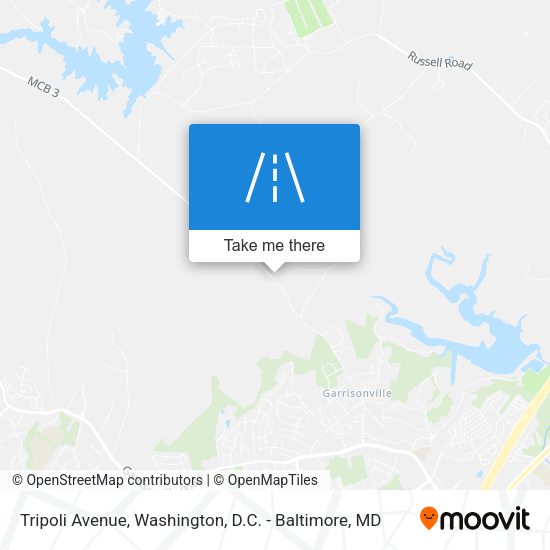 Mapa de Tripoli Avenue