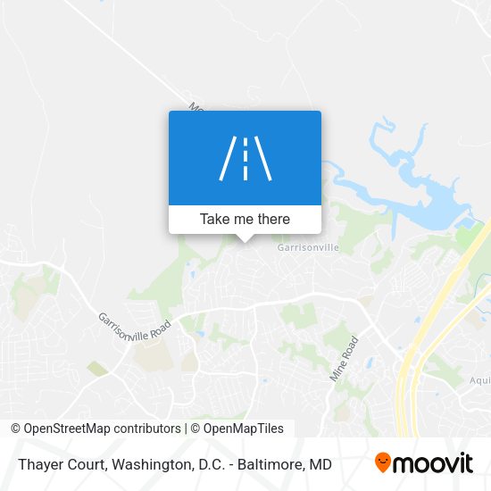 Thayer Court map