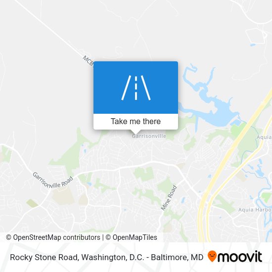 Mapa de Rocky Stone Road