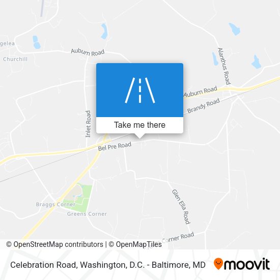 Celebration Road map