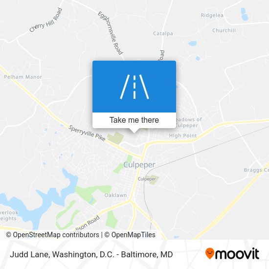 Mapa de Judd Lane