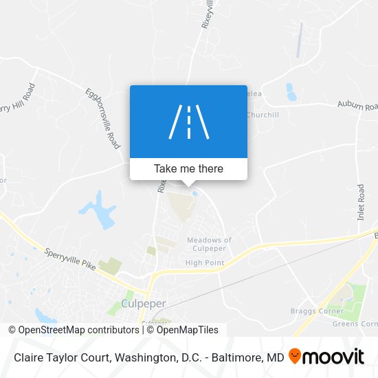 Mapa de Claire Taylor Court
