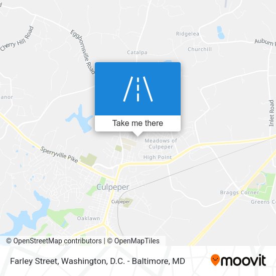 Farley Street map