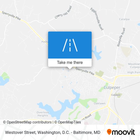 Mapa de Westover Street