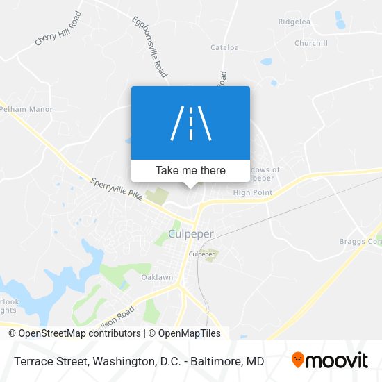 Mapa de Terrace Street