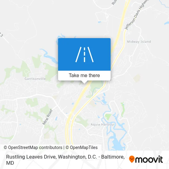 Rustling Leaves Drive map