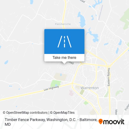 Mapa de Timber Fence Parkway