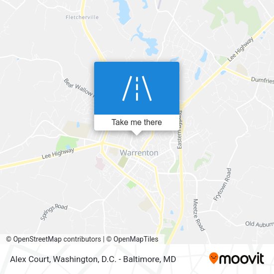Alex Court map