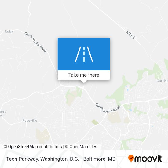 Mapa de Tech Parkway