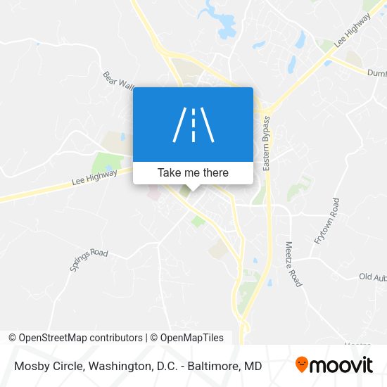 Mapa de Mosby Circle