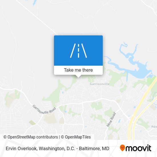 Ervin Overlook map