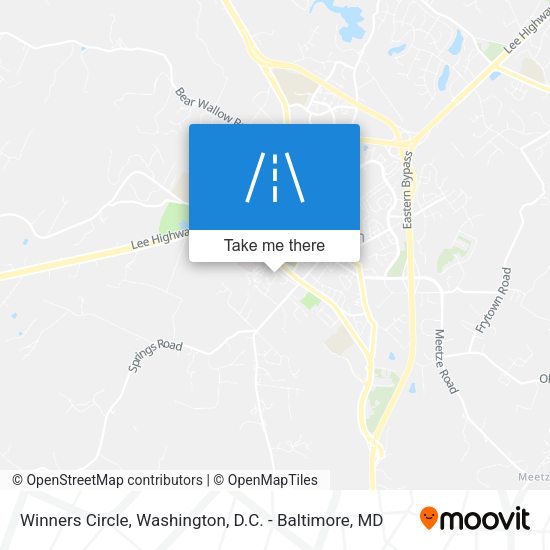 Winners Circle map