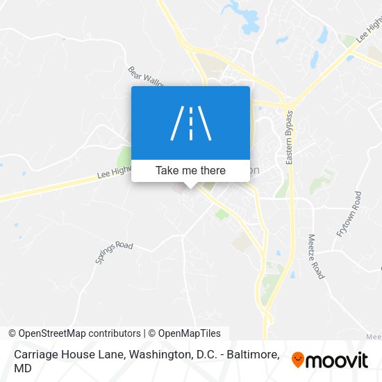 Mapa de Carriage House Lane