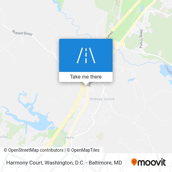 Mapa de Harmony Court