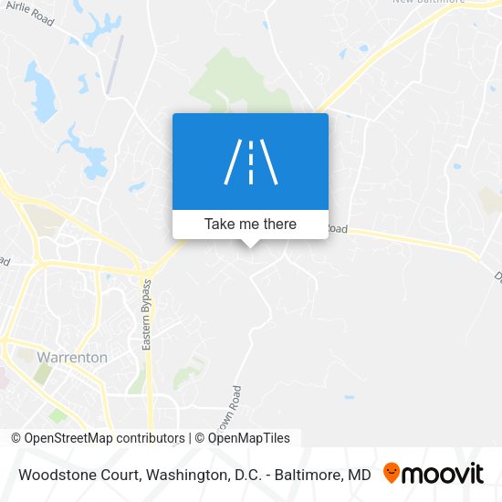 Mapa de Woodstone Court