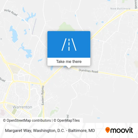 Margaret Way map