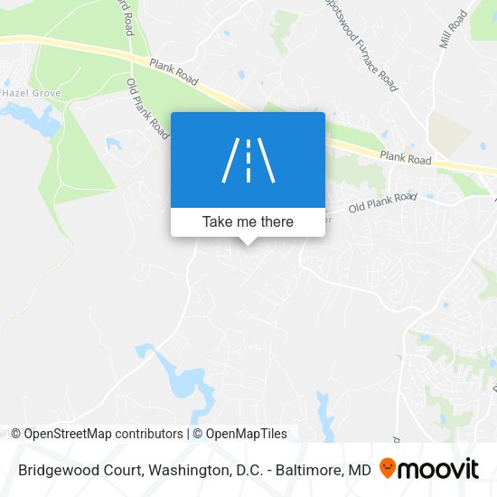 Bridgewood Court map