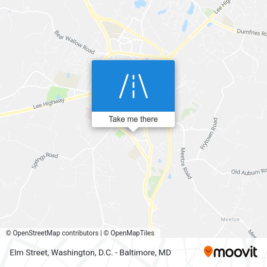 Elm Street map