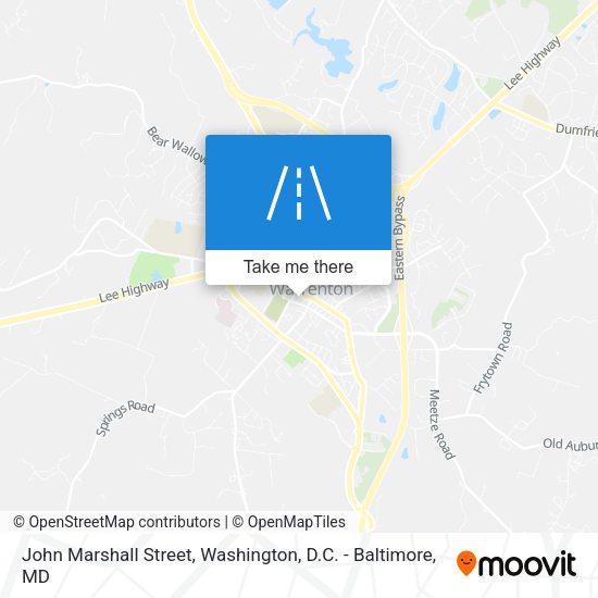 John Marshall Street map