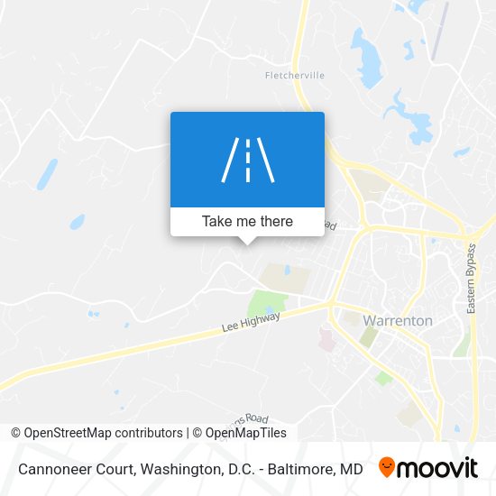 Cannoneer Court map