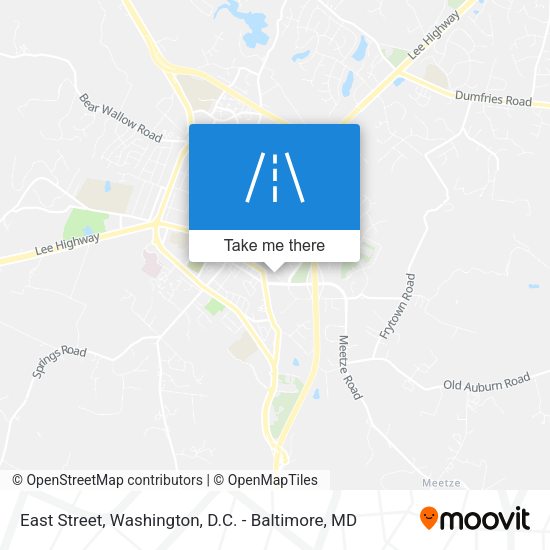 Mapa de East Street
