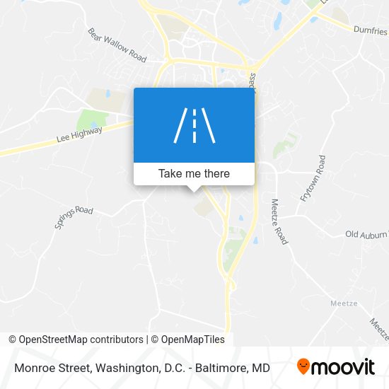 Monroe Street map
