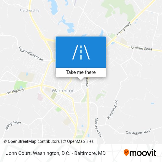 John Court map