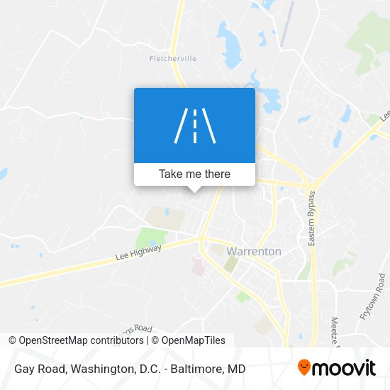 Gay Road map