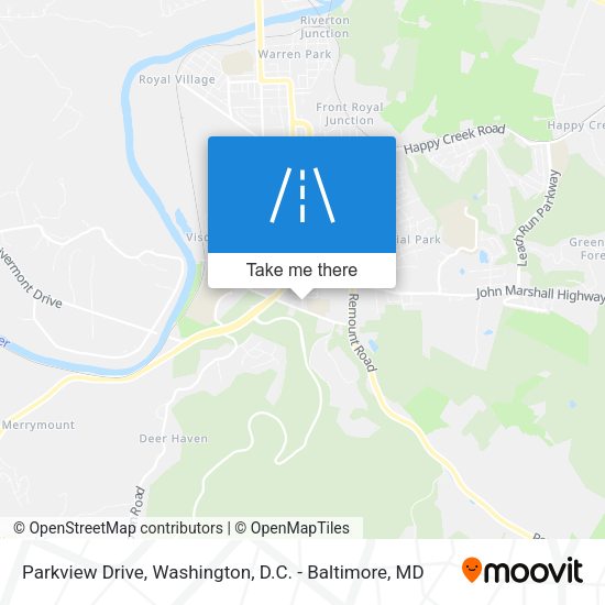Parkview Drive map