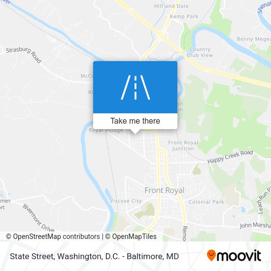 State Street map
