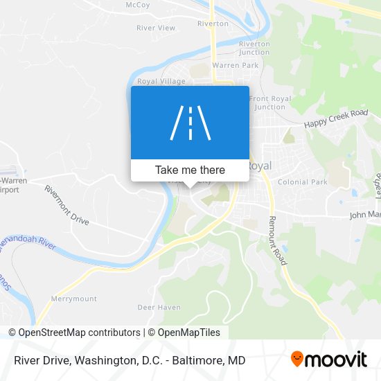 Mapa de River Drive