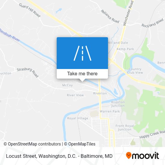Mapa de Locust Street