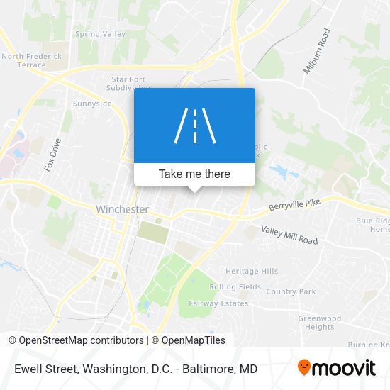 Mapa de Ewell Street