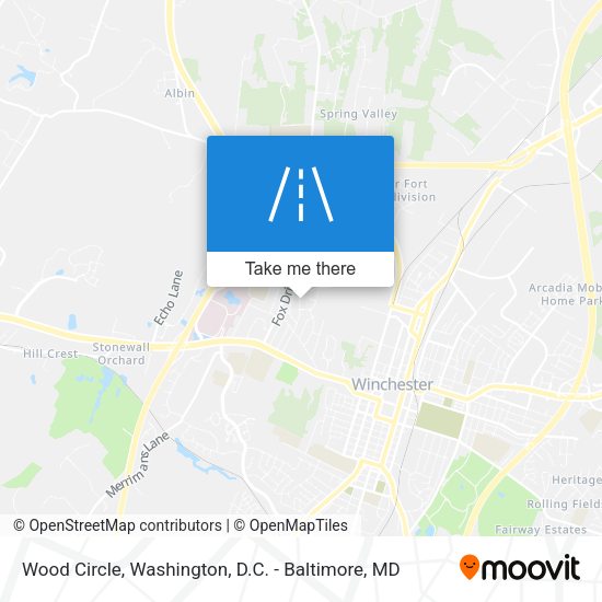 Mapa de Wood Circle