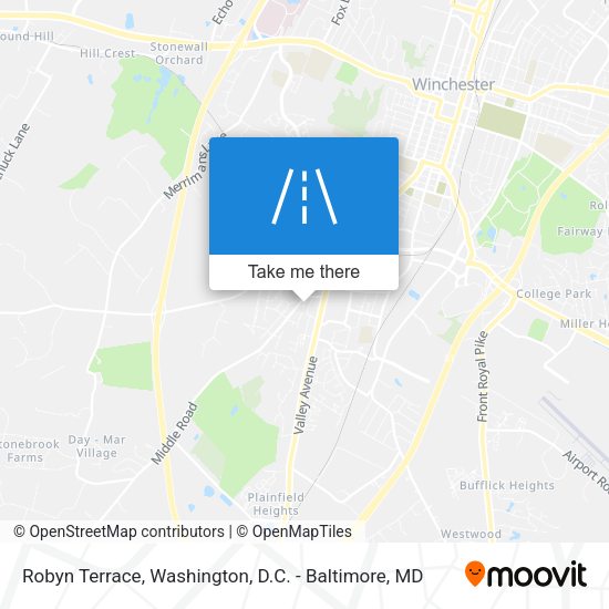 Robyn Terrace map