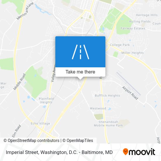 Imperial Street map