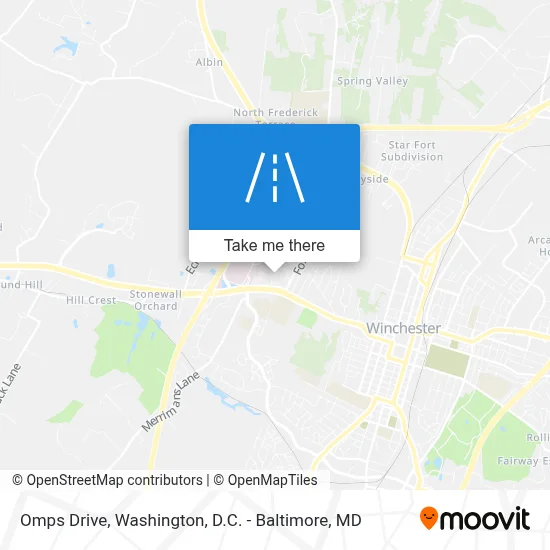 Omps Drive map