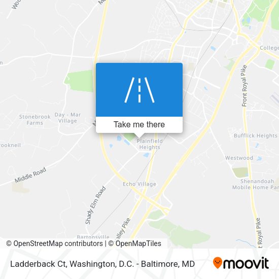 Ladderback Ct map