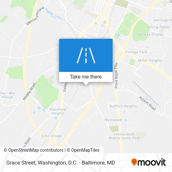 Grace Street map